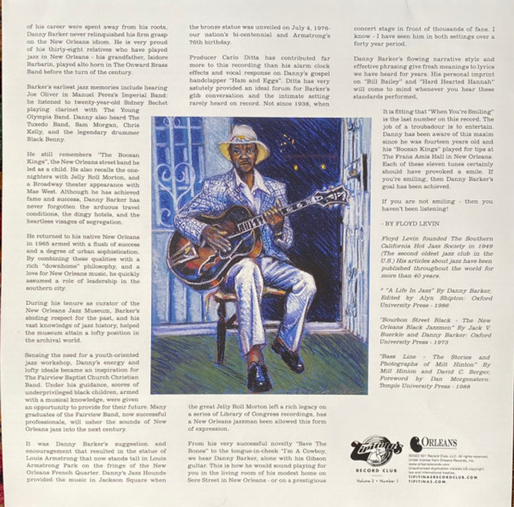 Danny Barker – Save The Bones (LP Vinyl) Vinyl Record