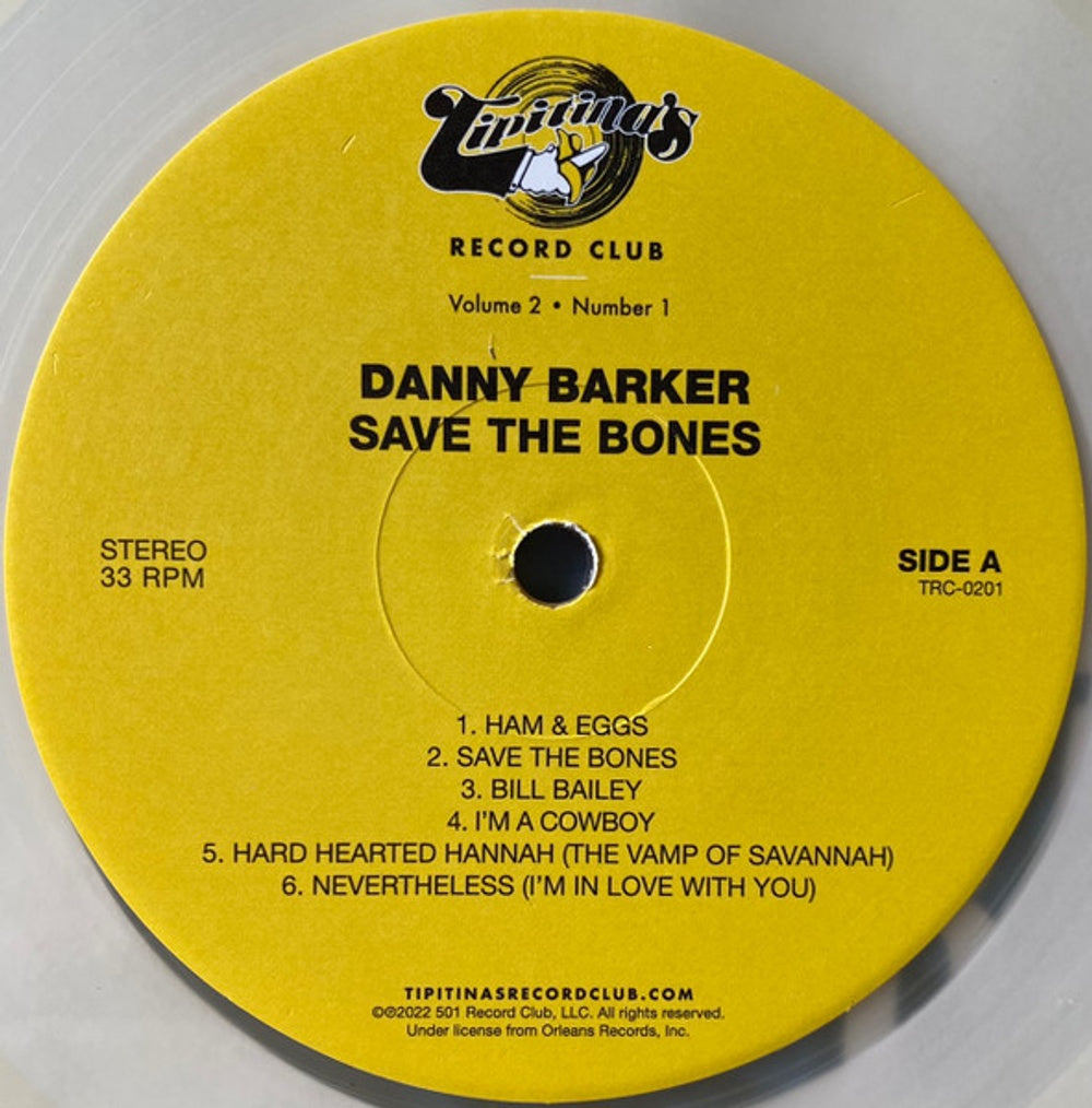 Danny Barker – Save The Bones (LP Vinyl) Vinyl Record