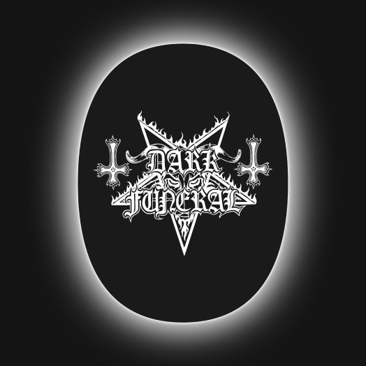 Dark Funeral Limited Edition HEAVYS Headphone Shells & Headphone Bundle