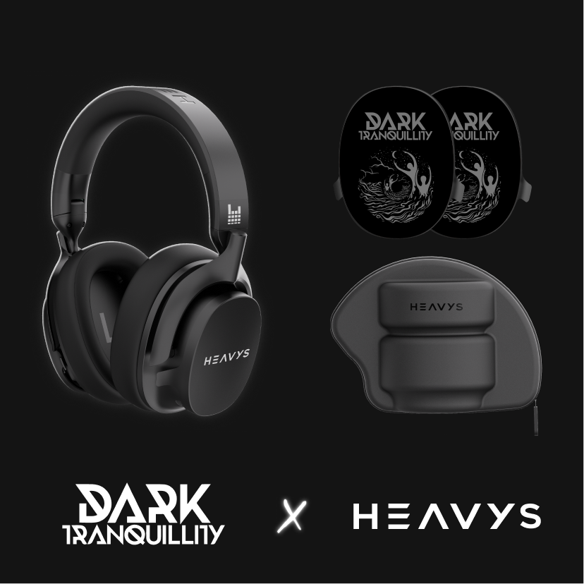 Dark Tranquillity Limited Edition HEAVYS Headphone Shells & Headphone Bundle