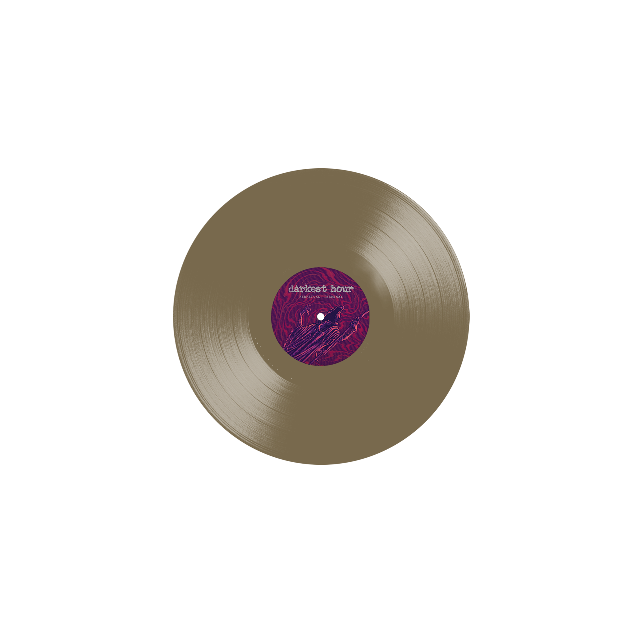 Darkest Hour - Perpetual Terminal Gold Nugget Vinyl Record