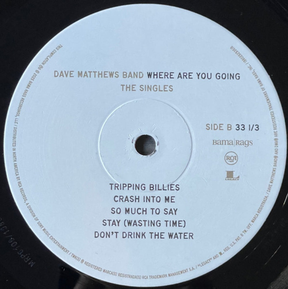 Dave Matthews Band – Where Are You Going: The Singles (2-LP Vinyl) Vinyl Record