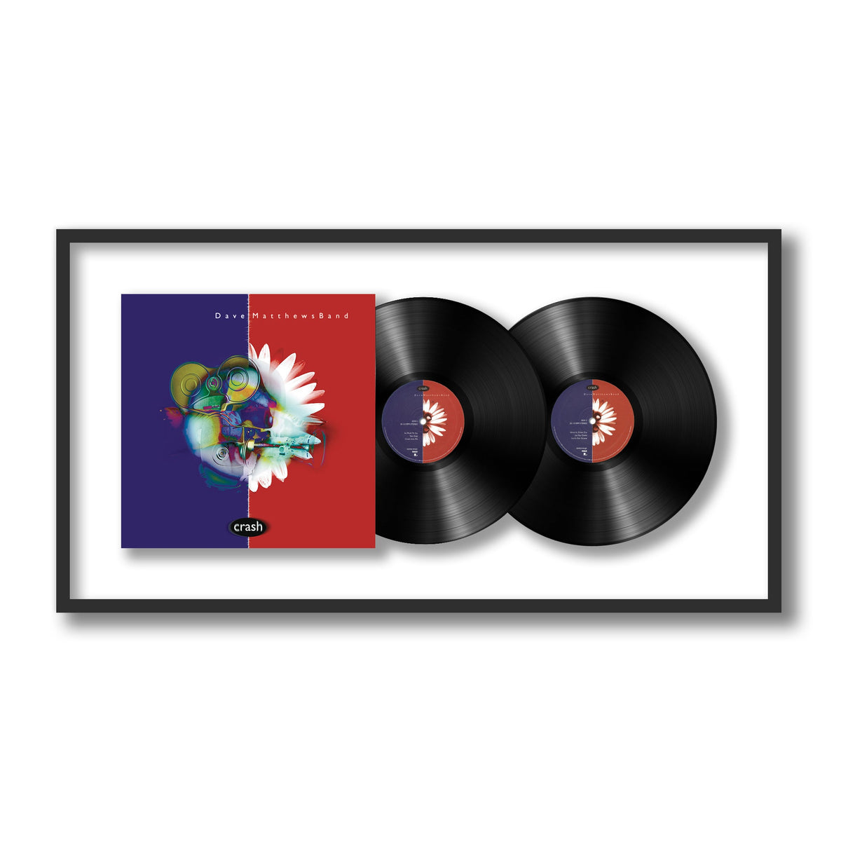 Dave Matthews Band - Crash - Framed Vinyl Record