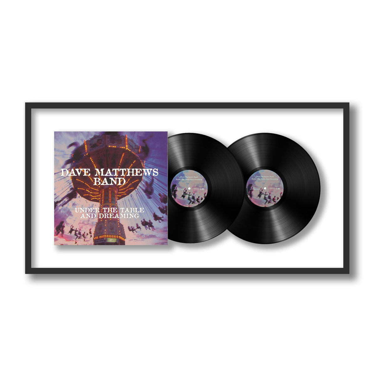 Dave Matthews Band - Under the Table and Dreaming - Framed Vinyl Record