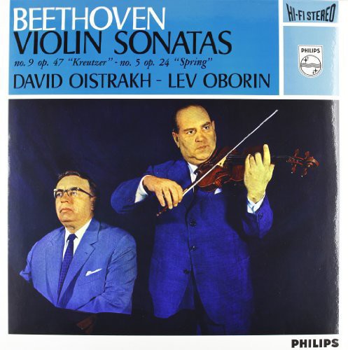 David Oistrach & Lev Oborin – Beethoven Violin Sonatas (LP Vinyl) Vinyl Record