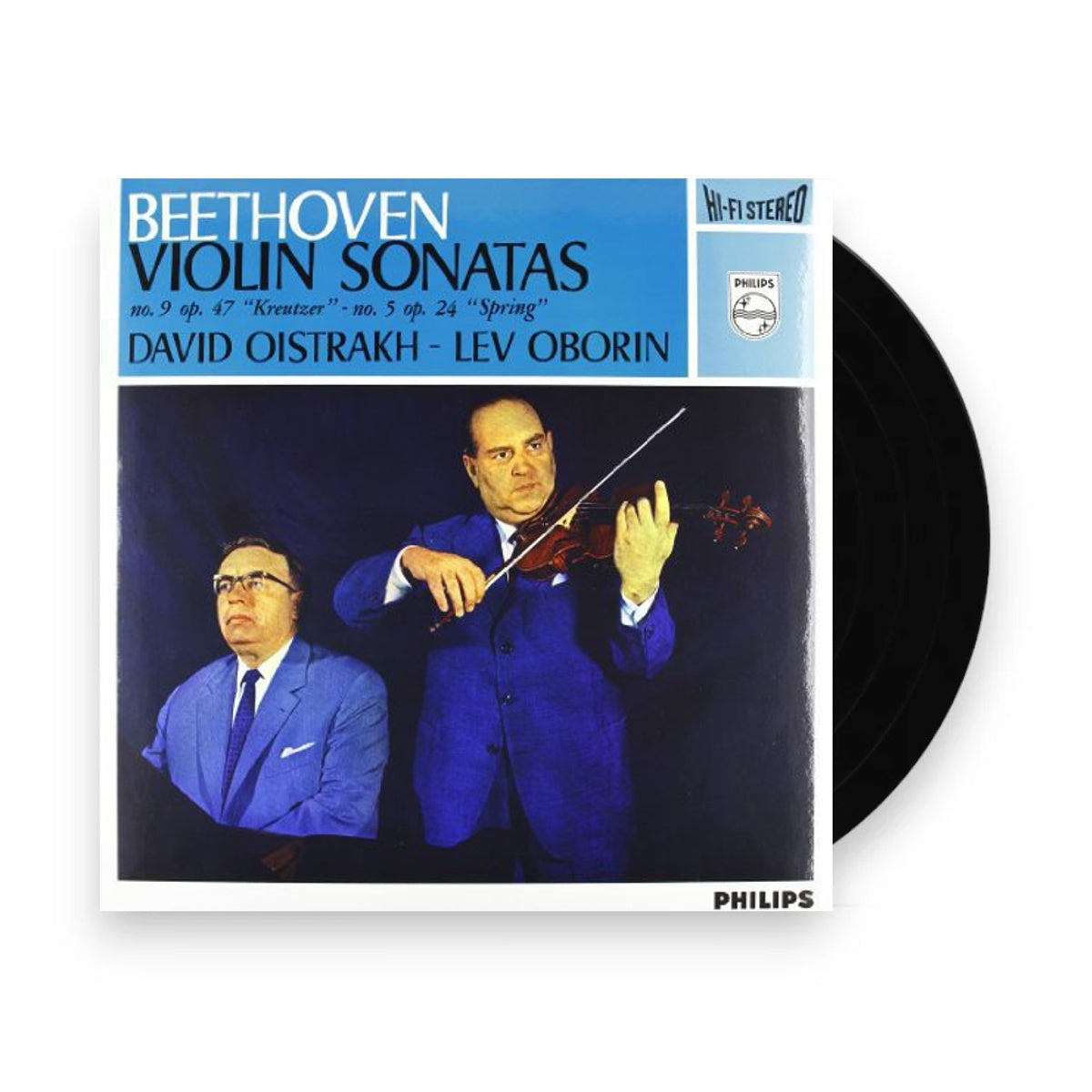David Oistrach & Lev Oborin – Beethoven Violin Sonatas (LP Vinyl) Vinyl Record