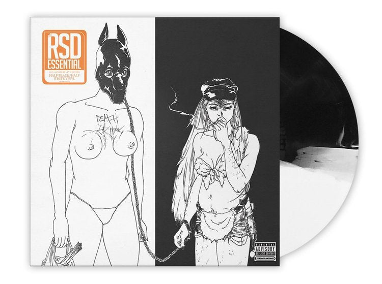 Death Grips - The Money Store (10th Anniversary Edition, Limited Edition, Half Black & Half White Colored Vinyl) Vinyl Record