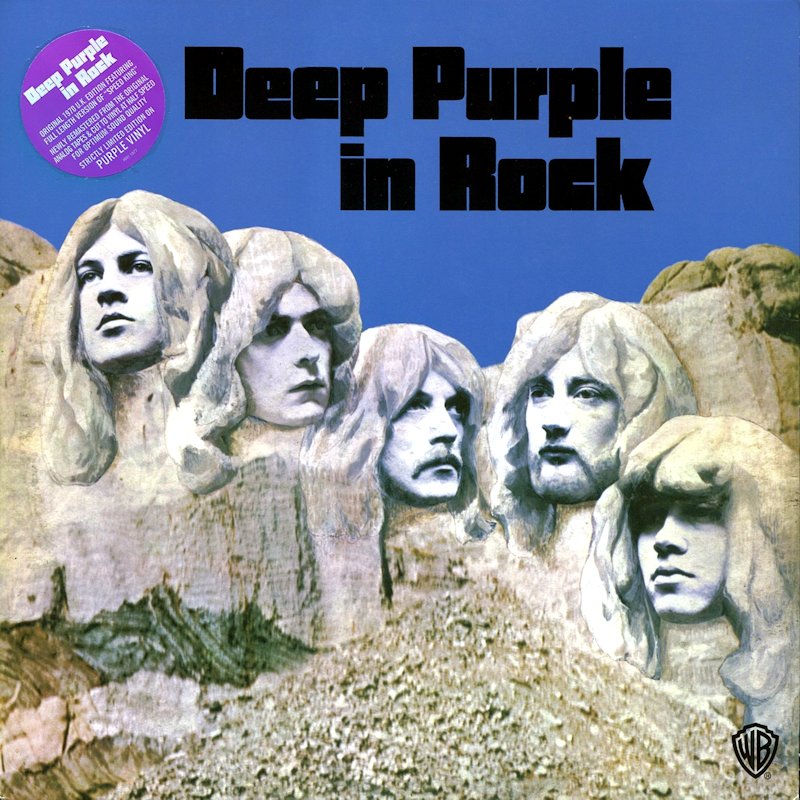 Deep Purple - In Rock (Limited Edition, Purple Vinyl, Remastered) Vinyl Record