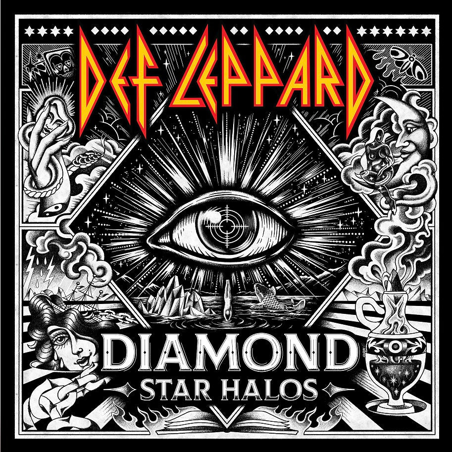 Def Leppard Diamond Star Halos [2 LP] Vinyl Record