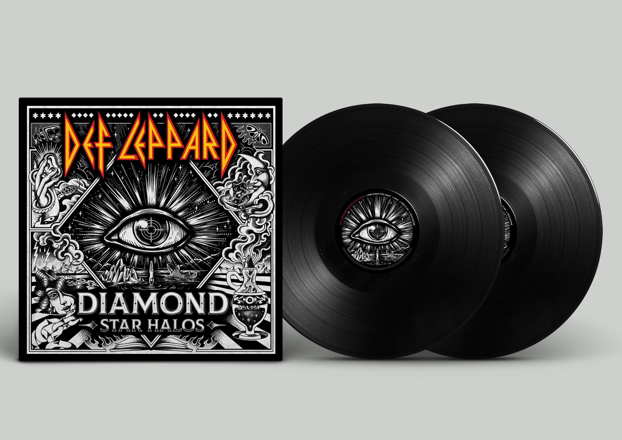 Def Leppard Diamond Star Halos [2 LP] Vinyl Record