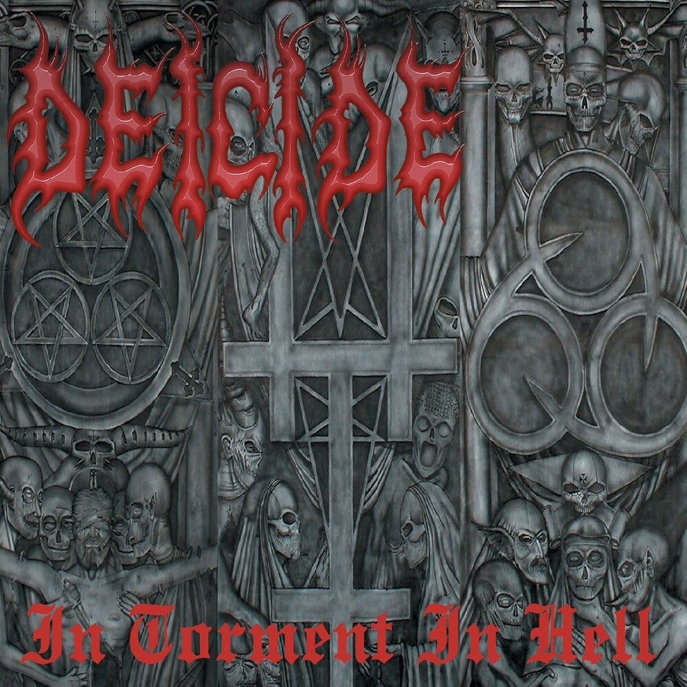 Deicide – In Torment In Hell (Red Smoke LP Vinyl) Vinyl Record