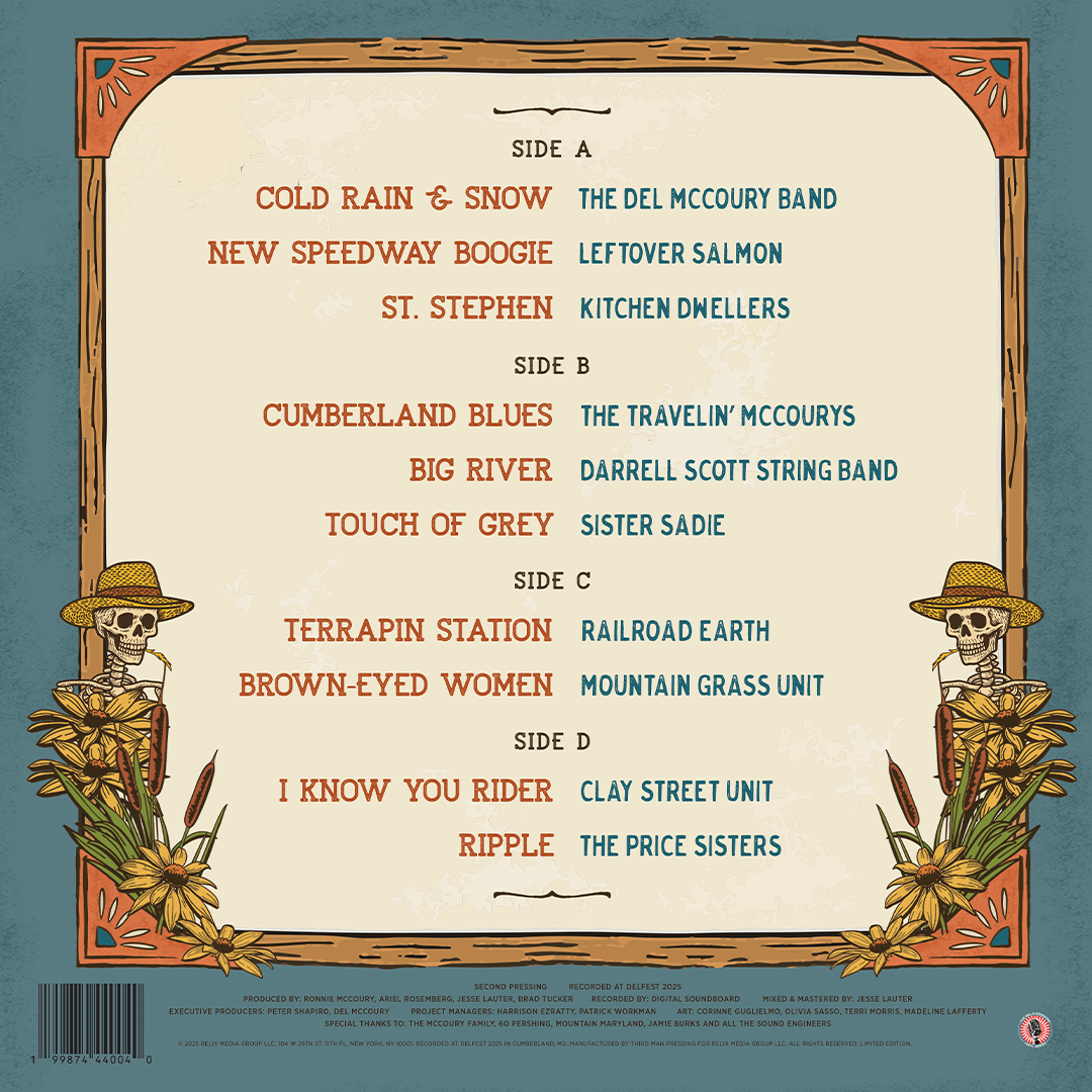 DelFest Does Dead - Various Artists (Limited Edition 2-LP Vinyl) Vinyl Record