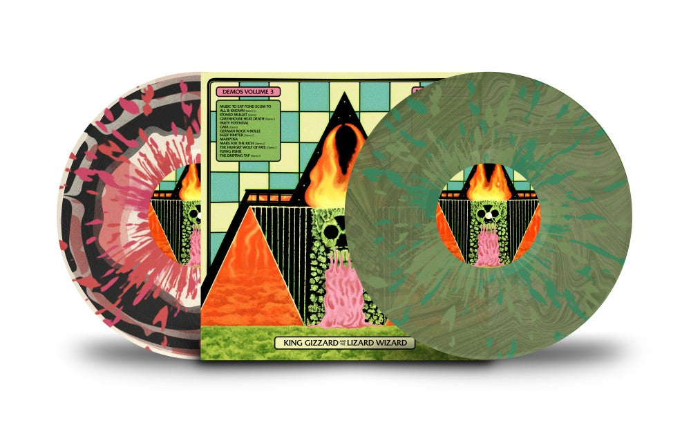Demos Vol. 3 + Vol. 4 - Dead Pond Scum LP Vinyl Record