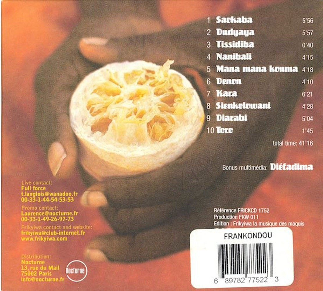 Diefadima Kante – Frankonodou Music CD