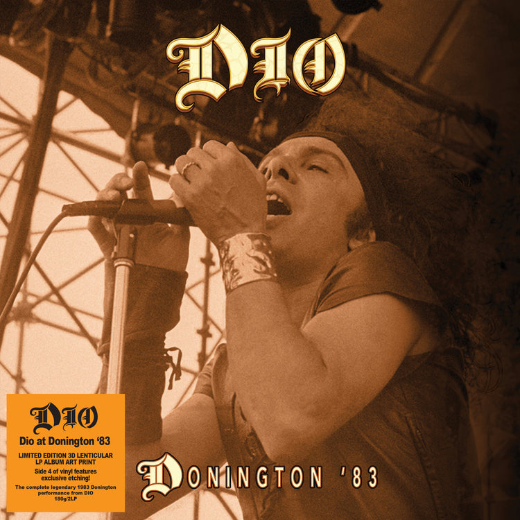 Dio Dio At Donington '83 (Limited Edition Lenticular Cover) Vinyl Record