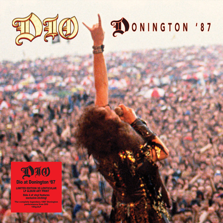 Dio Dio At Donington '87 (Limited Edition Lenticular Cover) Vinyl Record