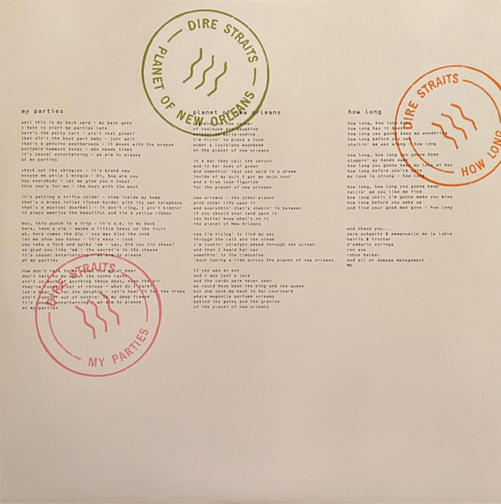 Dire Straits – On Every Street (2-LP Vinyl) Vinyl Record