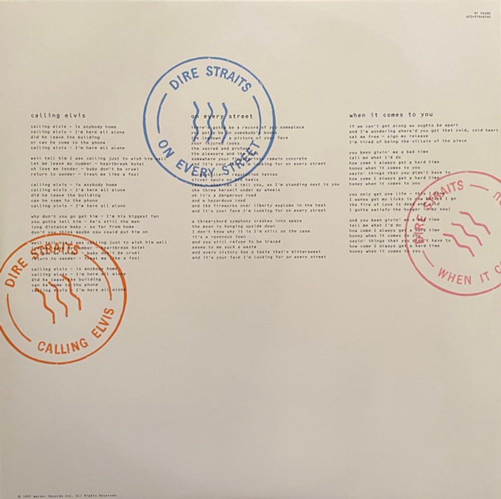 Dire Straits – On Every Street (2-LP Vinyl) Vinyl Record