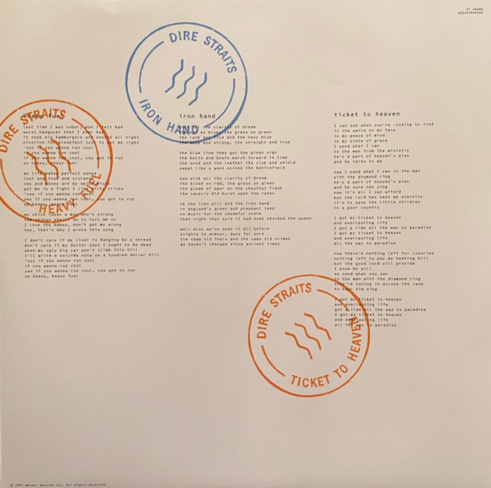 Dire Straits – On Every Street (2-LP Vinyl) Vinyl Record