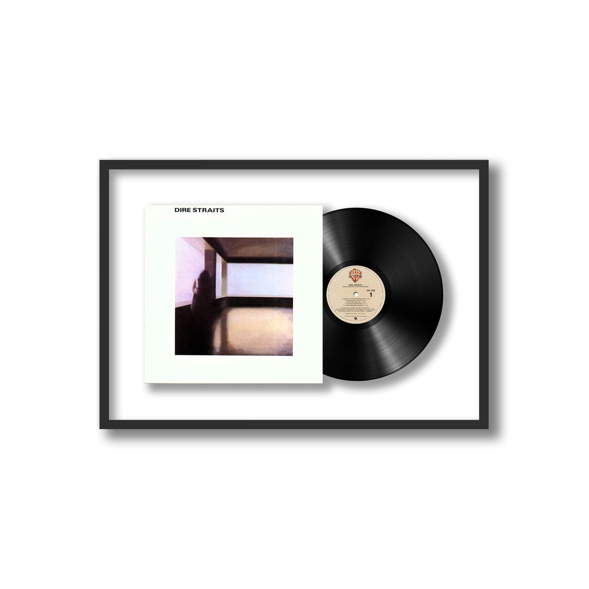 Dire Straits - Dire Straits - Framed Vinyl Record