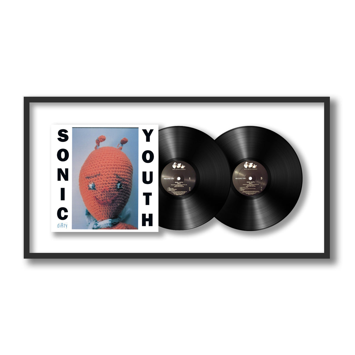 Sonic Youth - Dirty - Framed Vinyl Record