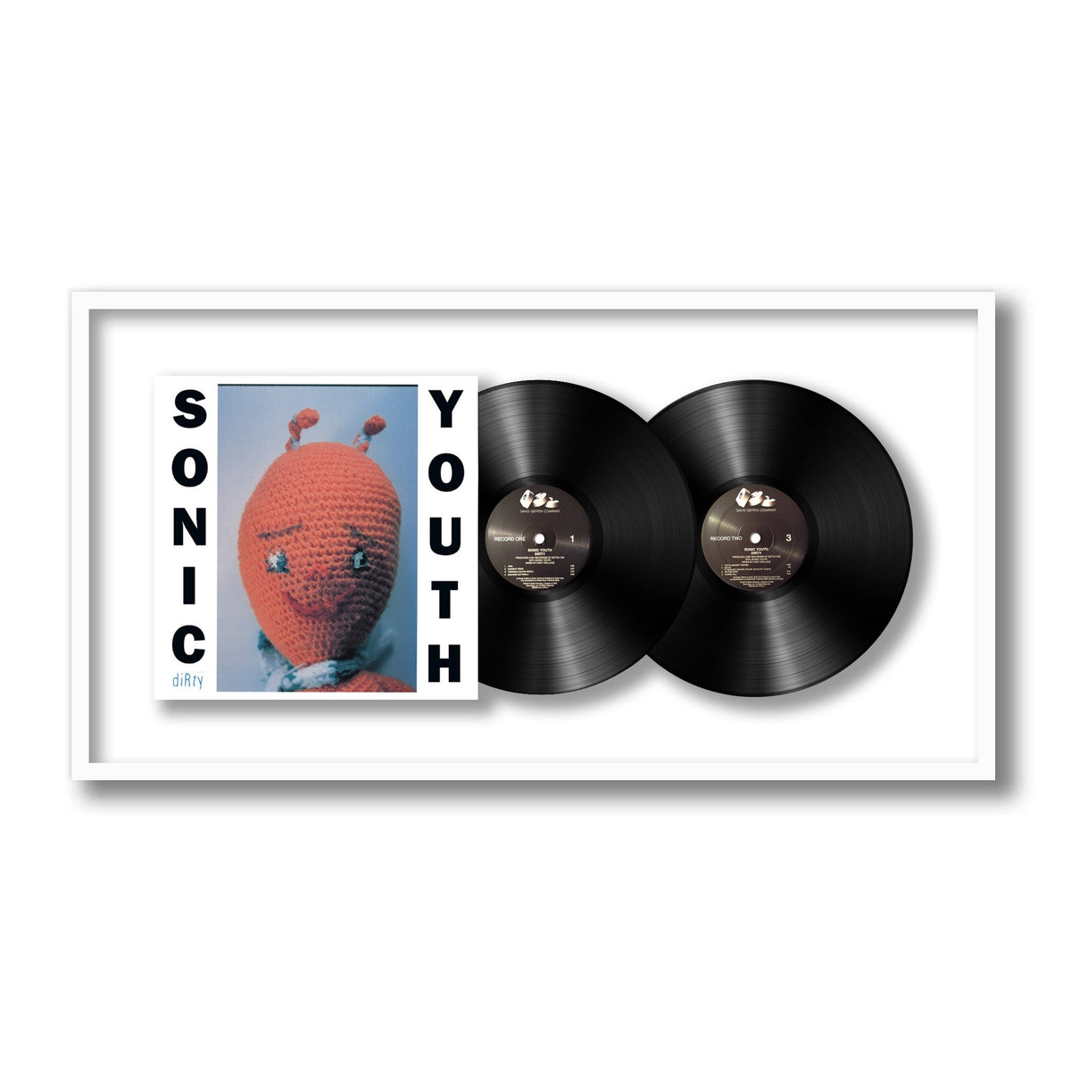 Sonic Youth - Dirty - Framed Vinyl Record
