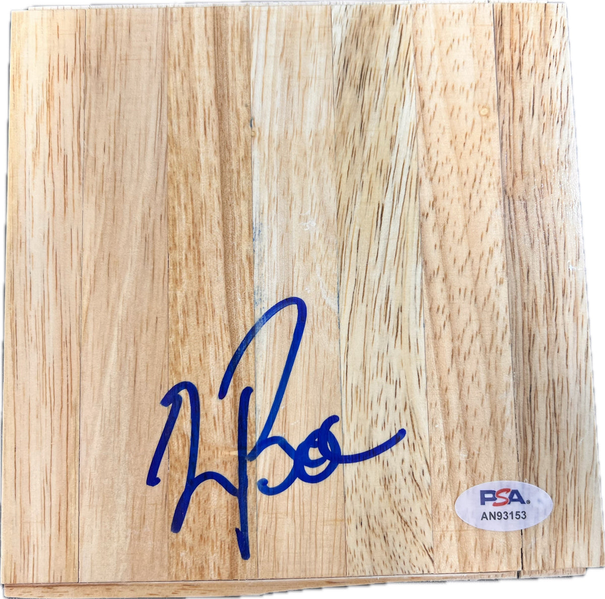 Doc Rivers Signed Floorboard PSA/DNA Autographed Bucks