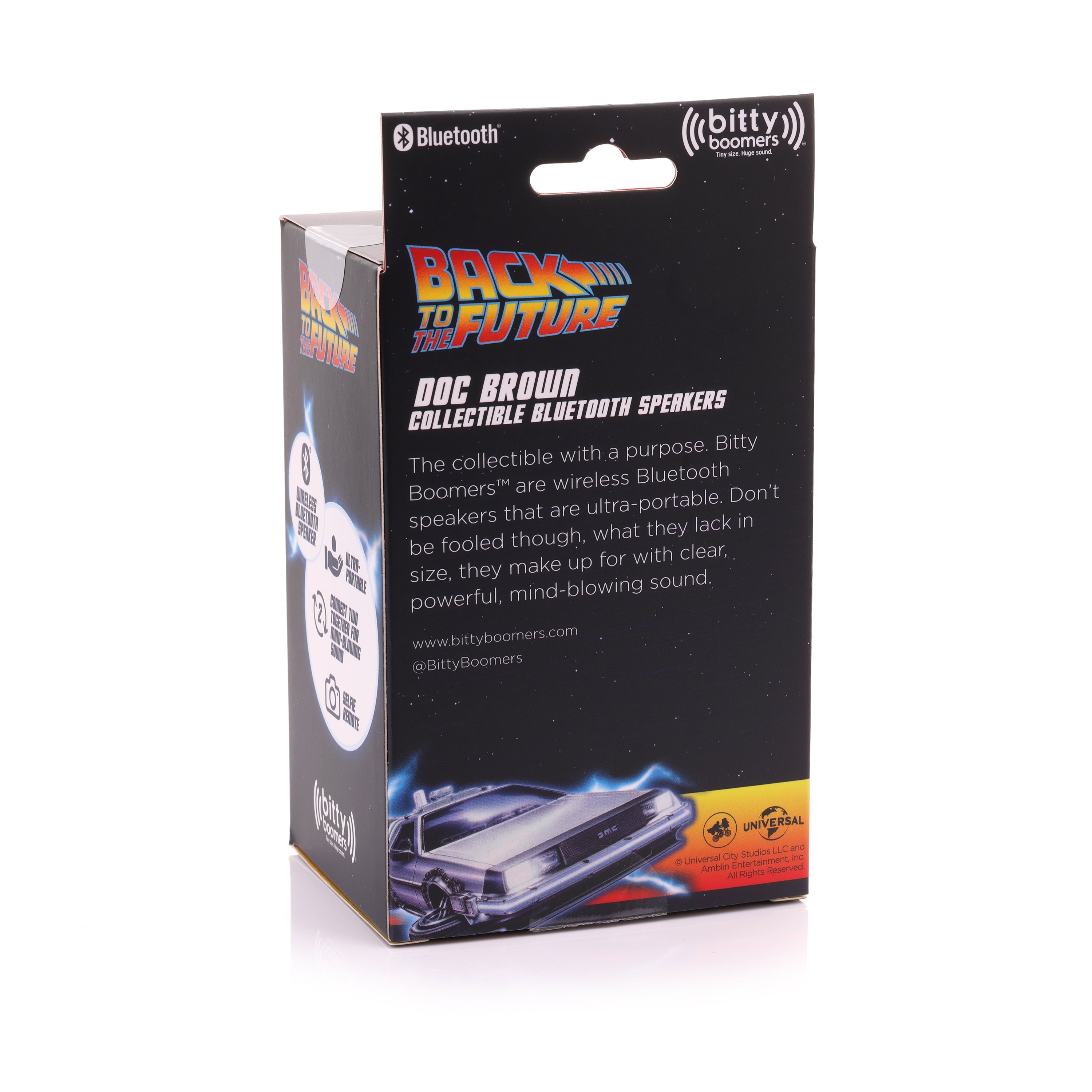Doc - Back to the Future Bitty Boomers Portable Bluetooth Speaker