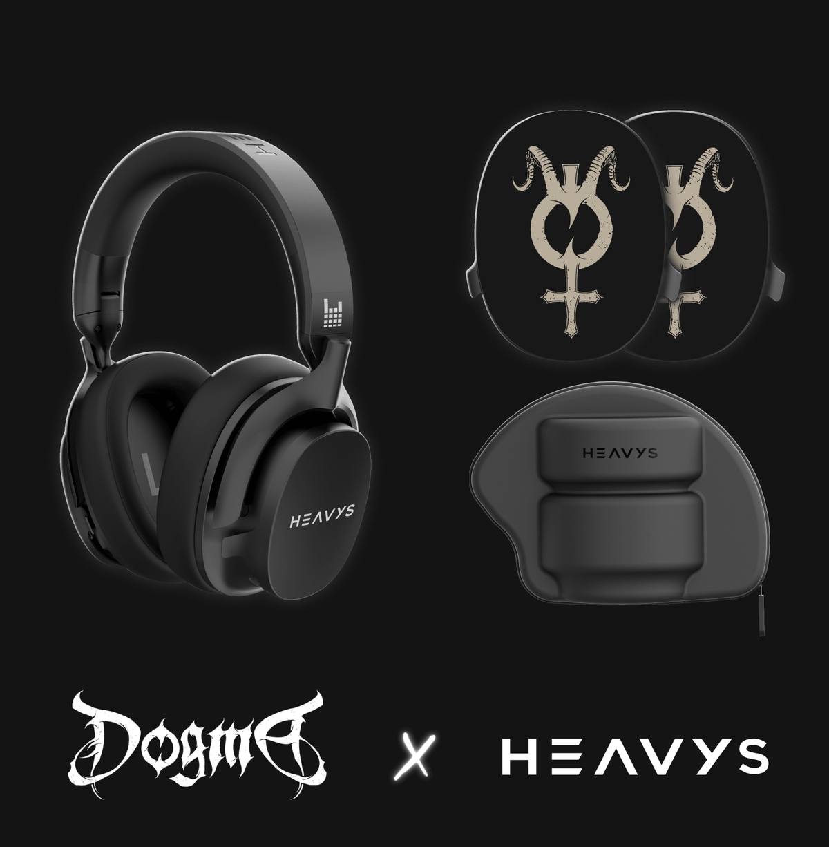 Heavys Headphones + Shells Bundle