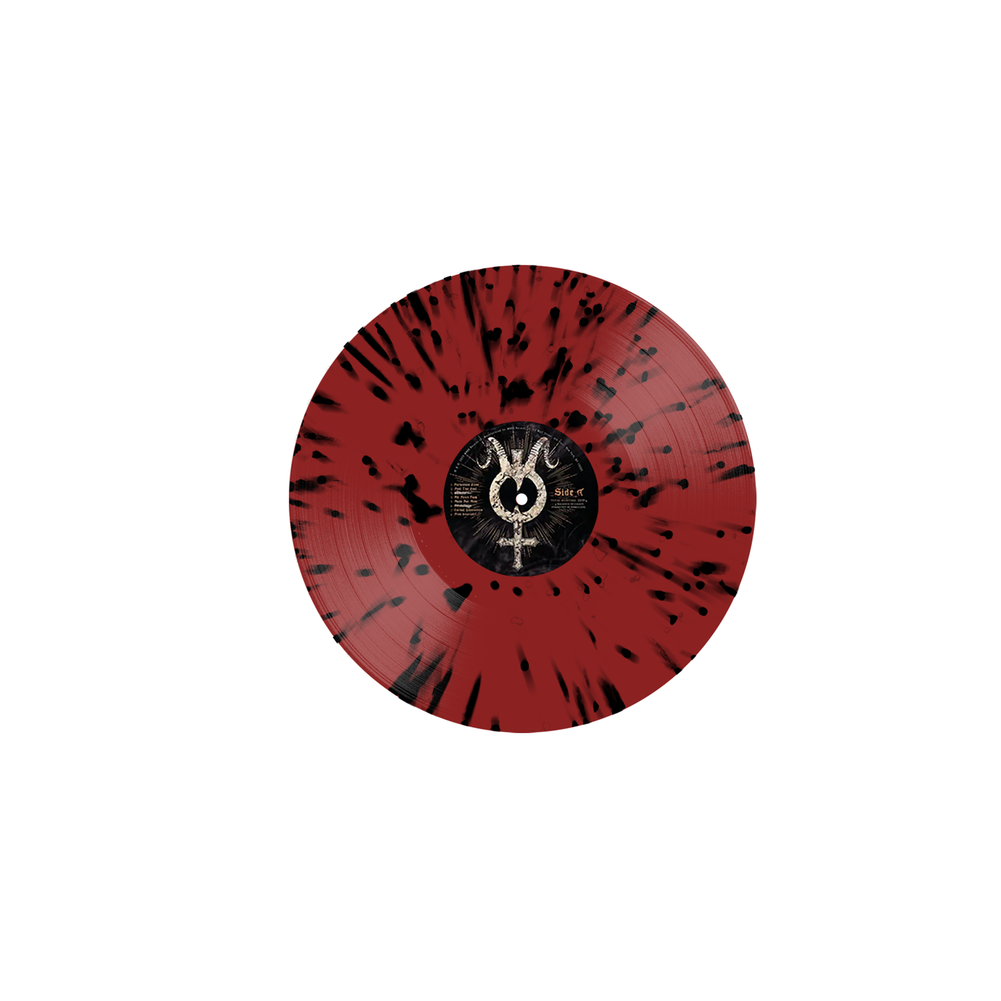 Dogma - Dogma Scarlet Blood / Black Mass Drip Vinyl Record