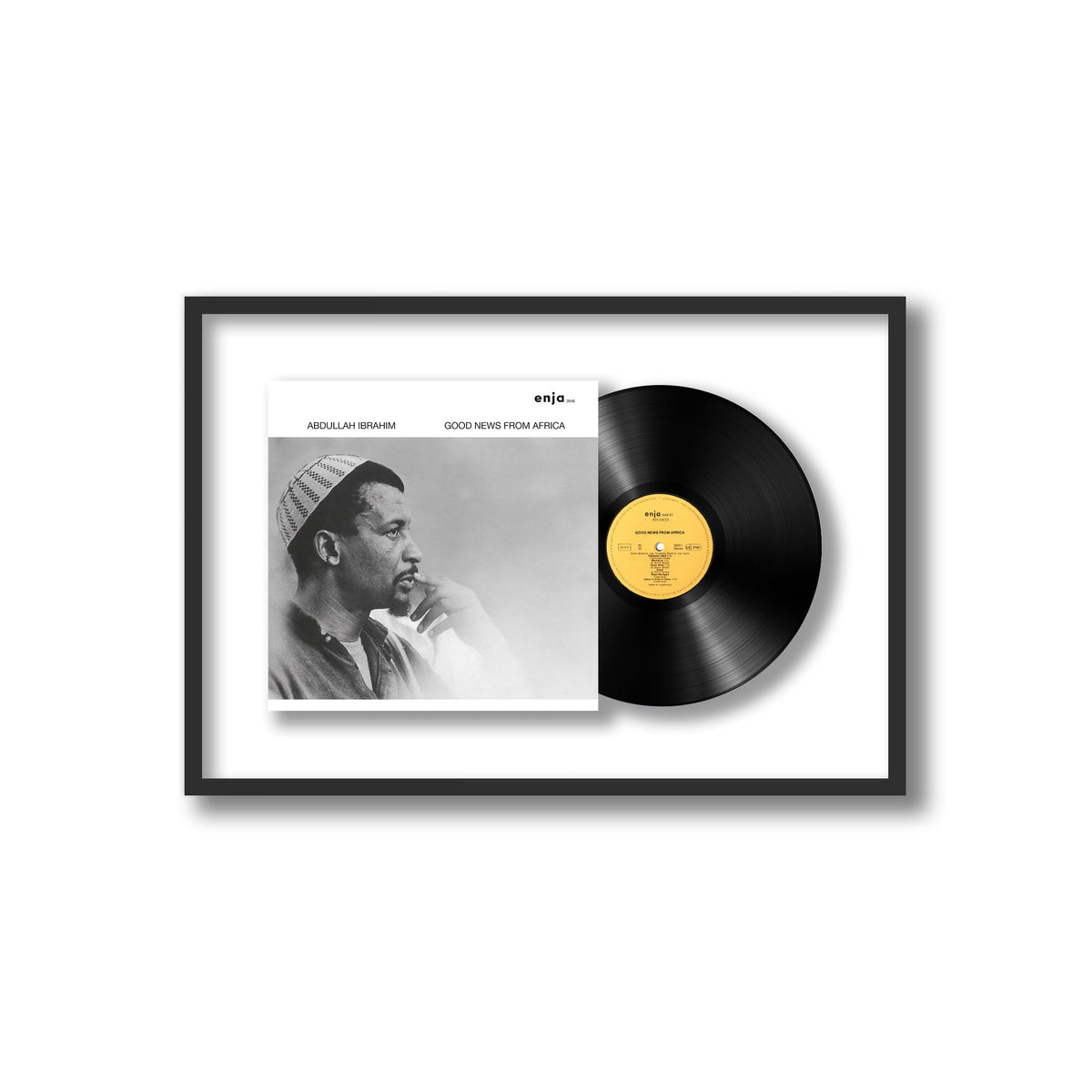 Abdullah Ibrahim - Good News From Africa - Framed Vinyl Record