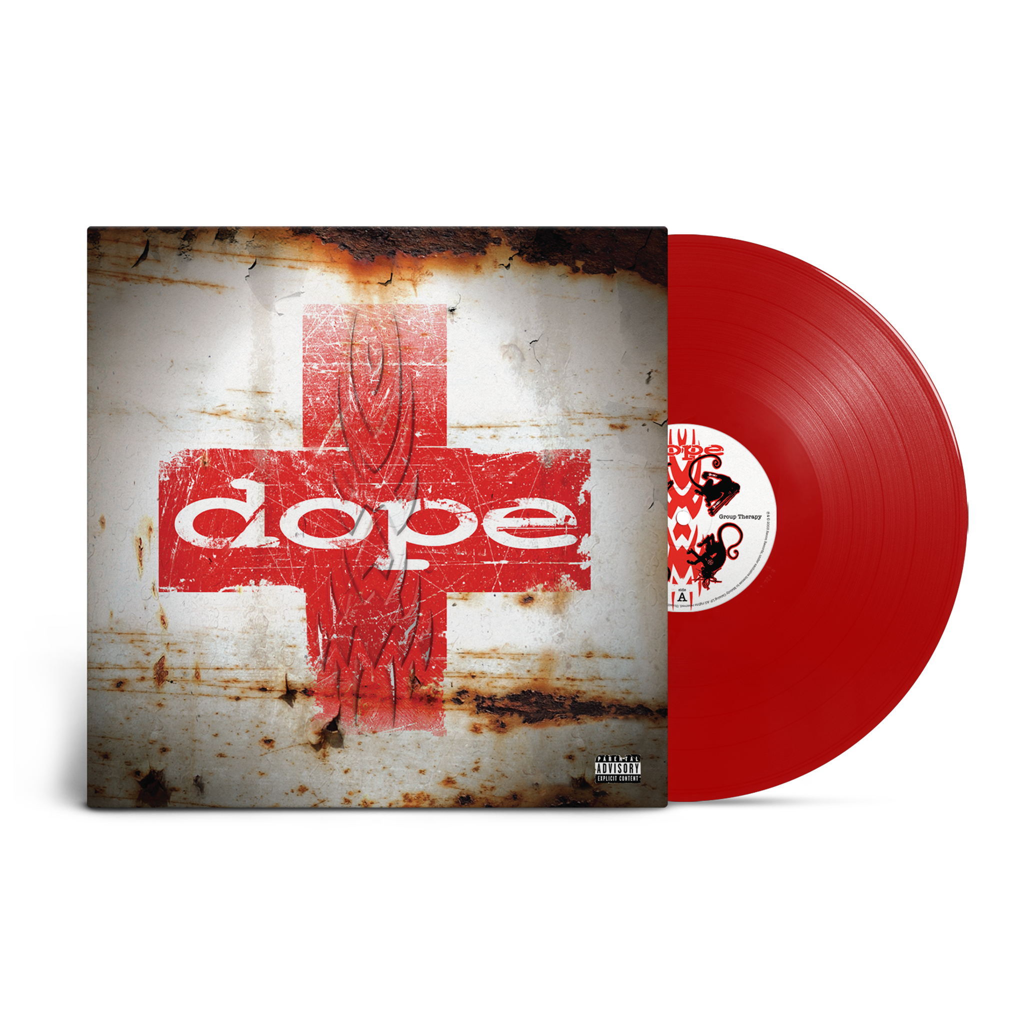 Dope Group Therapy Clear Red RSD Vinyl Record