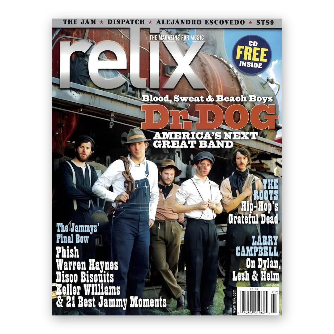 Dr. Dog - July 2008 Relix Issue Magazine