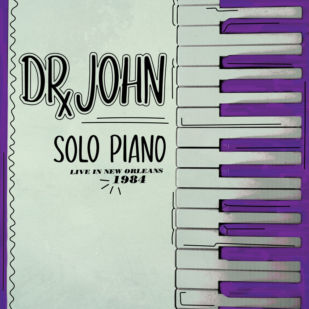 Dr. John – Solo Piano Live In New Orleans 1984 (LP Vinyl) Vinyl Record