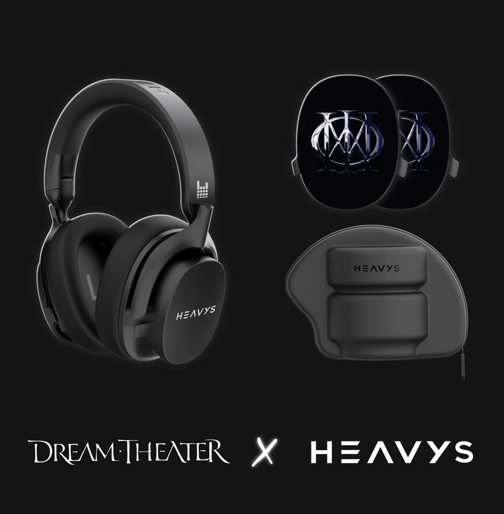 Dream Theater Majesty Limited Edition HEAVYS Headphone Shells & Headphone Bundle