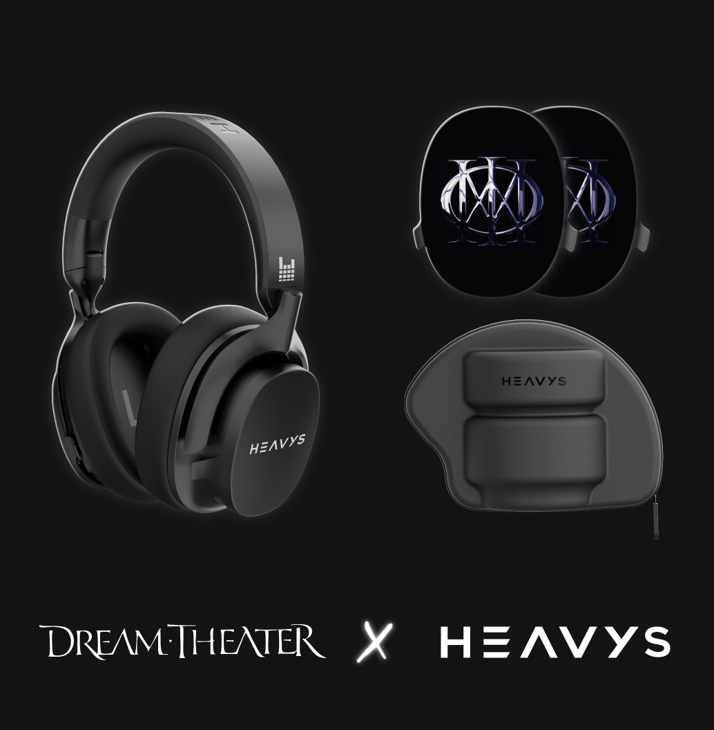 Dream Theater Majesty Limited Edition HEAVYS Headphone Shells & Headphone Bundle