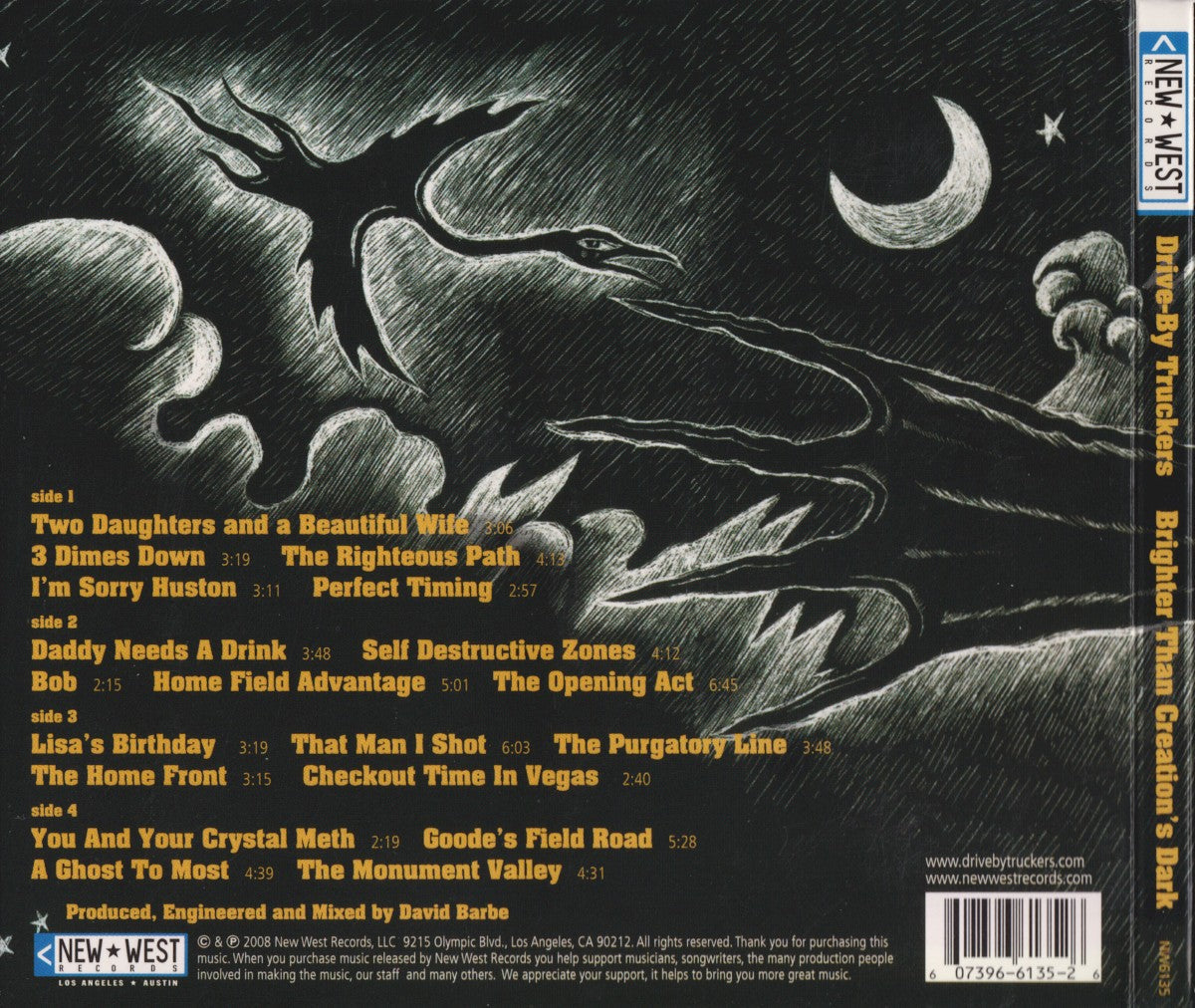 Drive-By Truckers – Brighter Than Creation's Dark Music CD