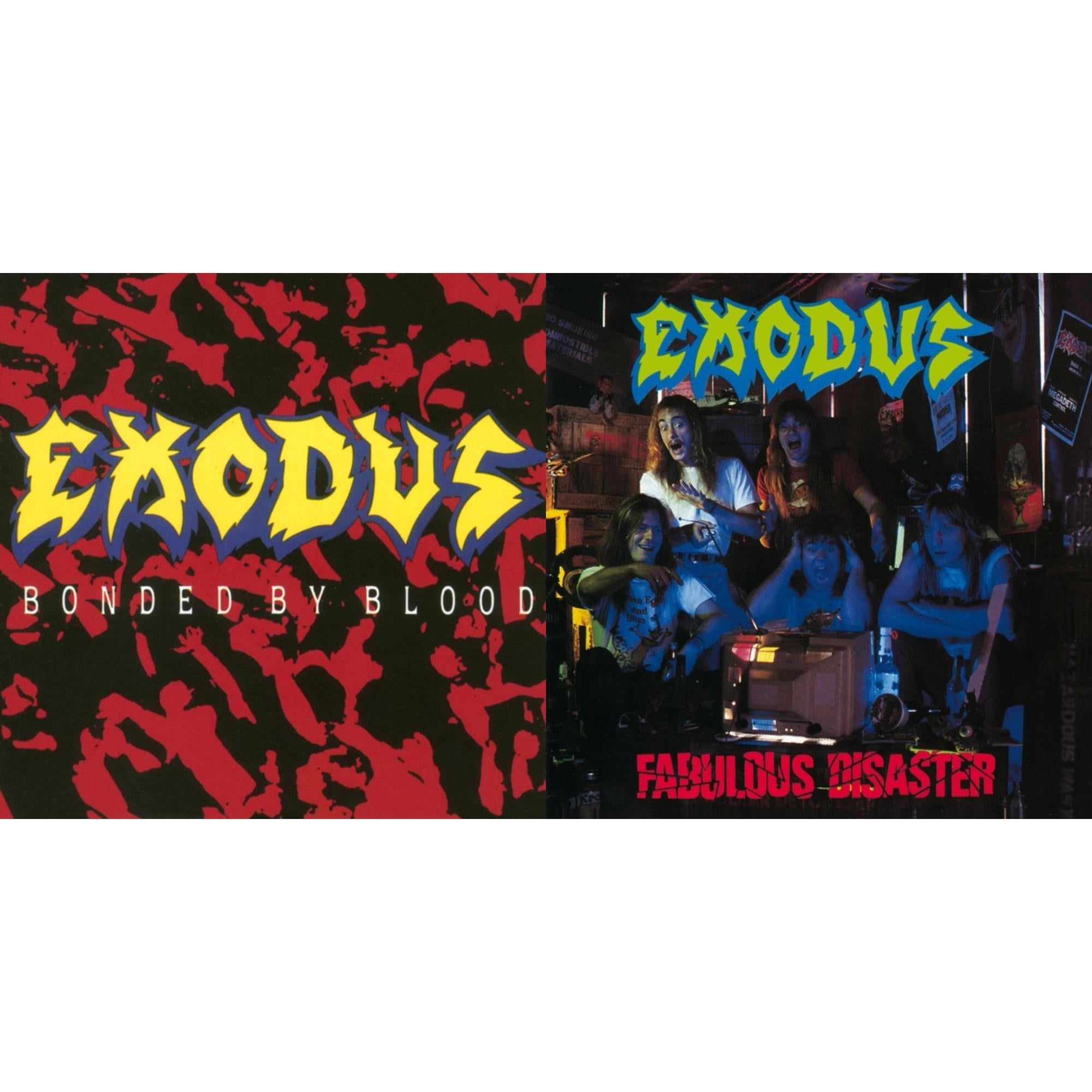 Exodus - Bonded By Blood & Fabulous Disaster - CD Bundle