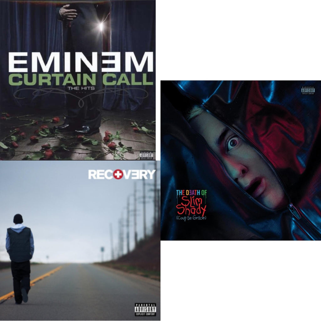 Death Of Slim Shady (Coup De Grace) (X) (Red/Blue Vinyl/2LP) & Curtain Call: Hits & Recovery