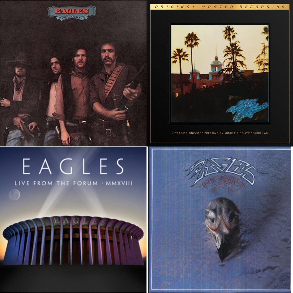 Desperado & Their Greatest Hits 1971-1975 & Live From The Forum Mmxviii (4LP/180G) & Hotel California (2LP/180G/45RPM Supervinyl Ultradisc One-Step/Original Masters/Limited/Numbered)