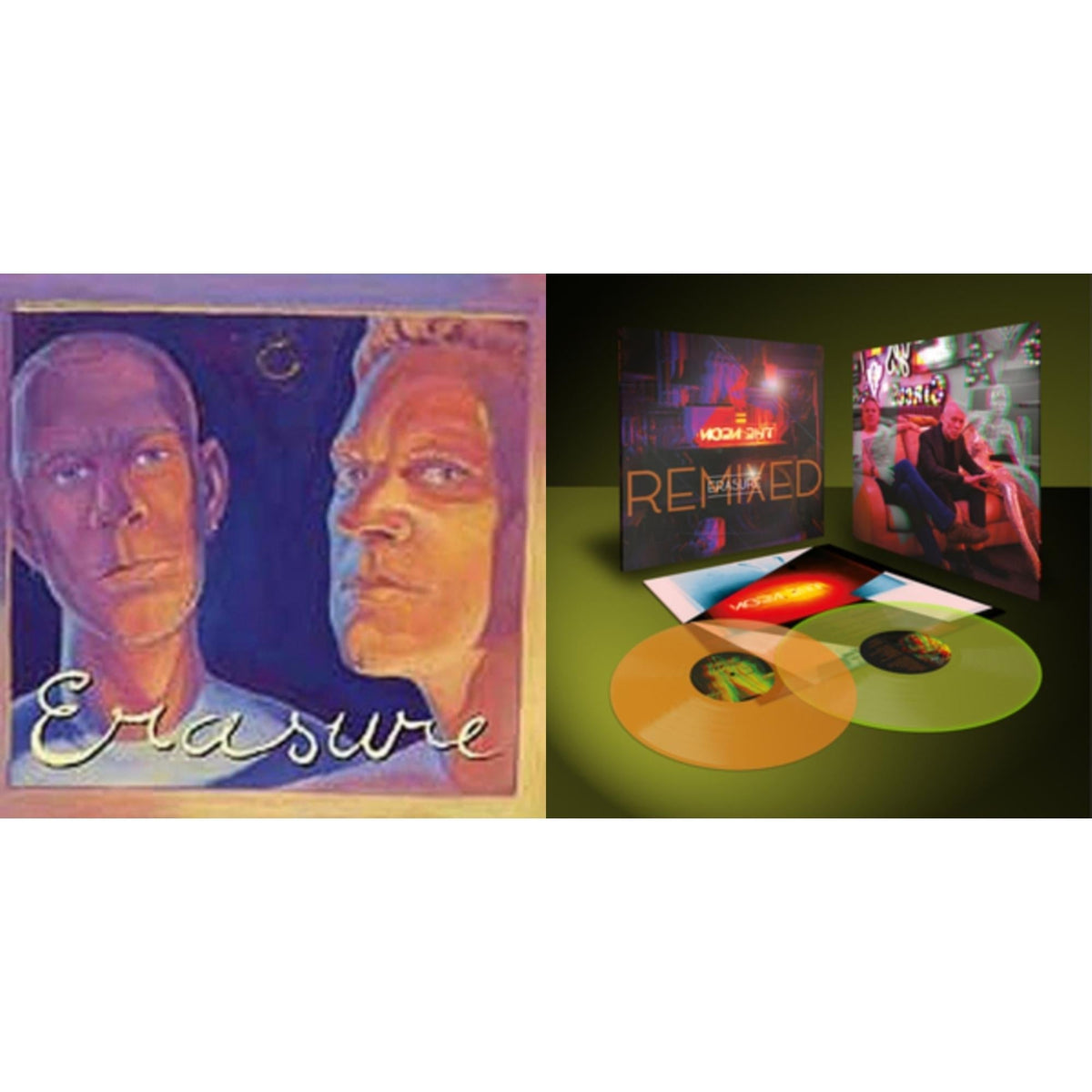 Erasure - Erasure (180G) & Neon Remixed (2LP/Limited/Amber & Yellow Vinyl)