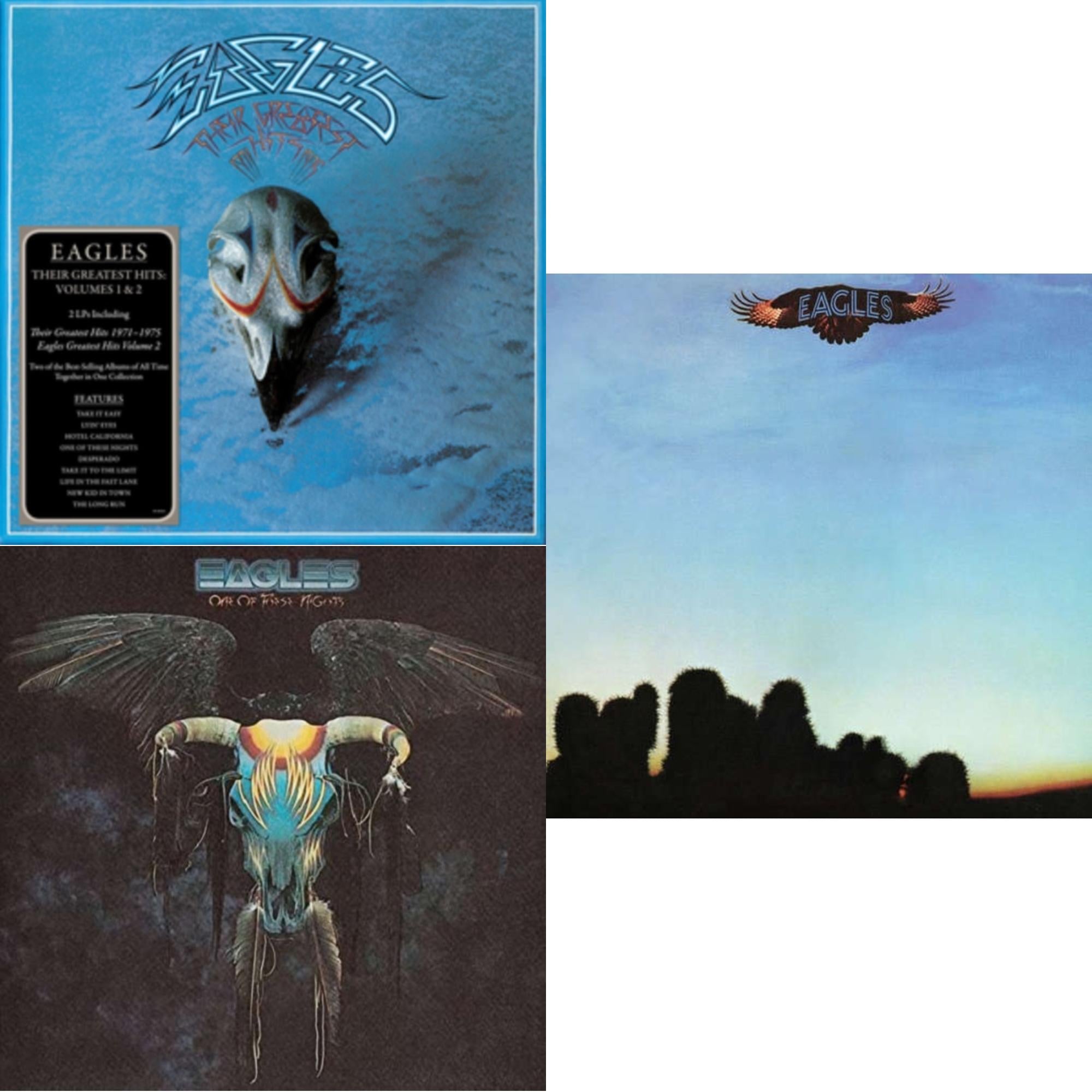 Their Greatest Hits Vol.1 & 2 (2LP/180G) & One Of These Nights & Eagles