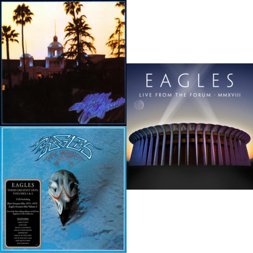 Their Greatest Hits Vol.1 & 2 (2LP/180G) & Hotel California & Live From The Forum Mmxviii (4LP/180G)