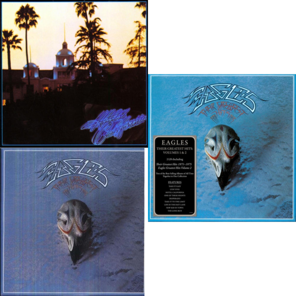 Their Greatest Hits Vol.1 & 2 (2LP/180G) & Hotel California & Their Greatest Hits 1971-1975