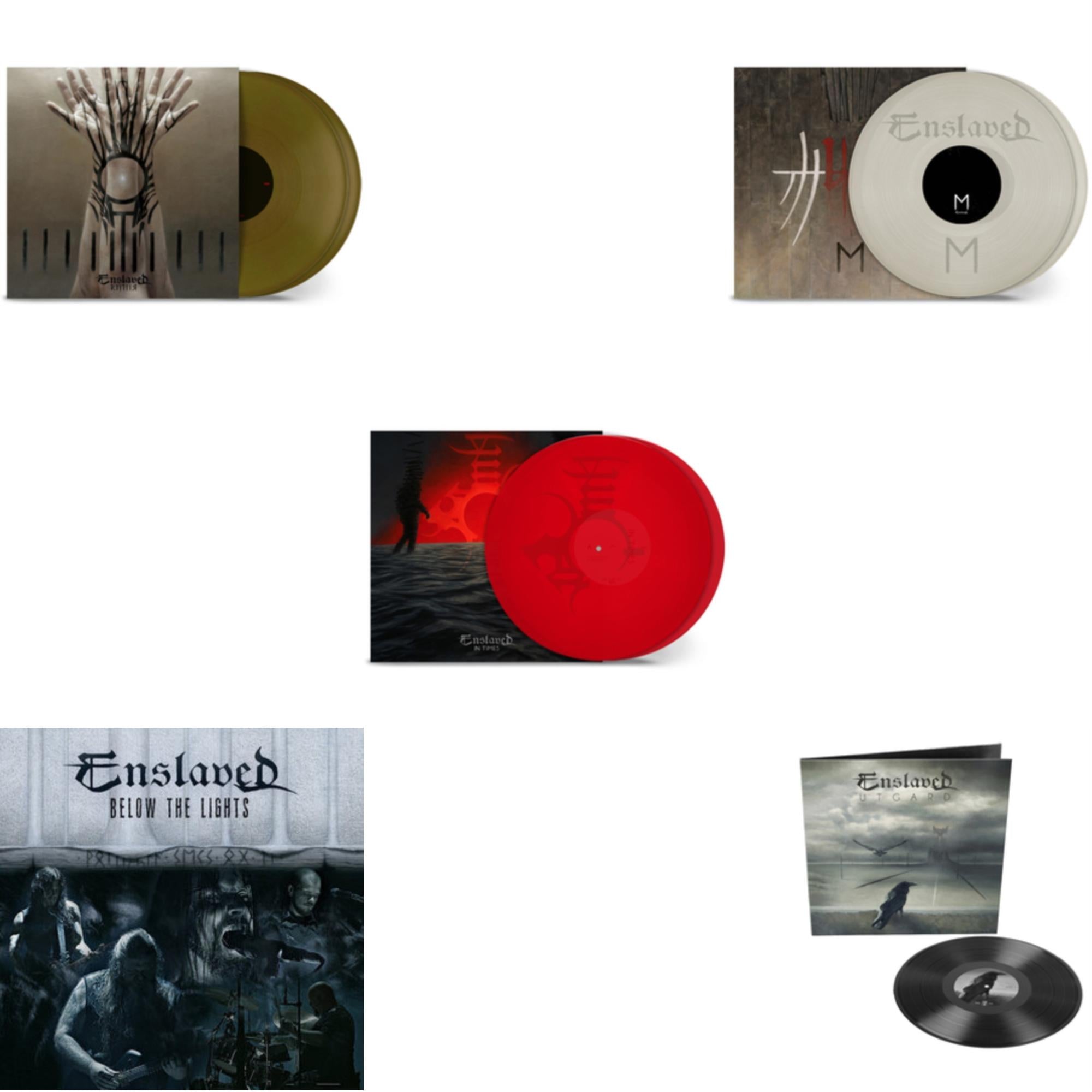 Riitiir (Gold Vinyl/2LP) & Below The Lights (Cinematic Tour 2020) (Grey Vinyl/2LP) & In Times (Trans Red Vinyl/2LP) & E - Natural (2LP) & Utgard
