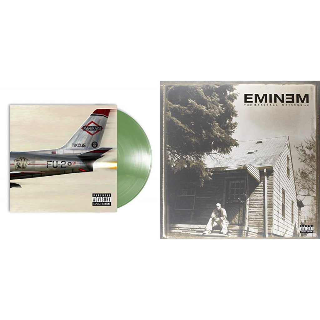 Kamikaze (Opaque Olive Green LP Vinyl/Gatefold Jacket) & Marshall Mathers LP
