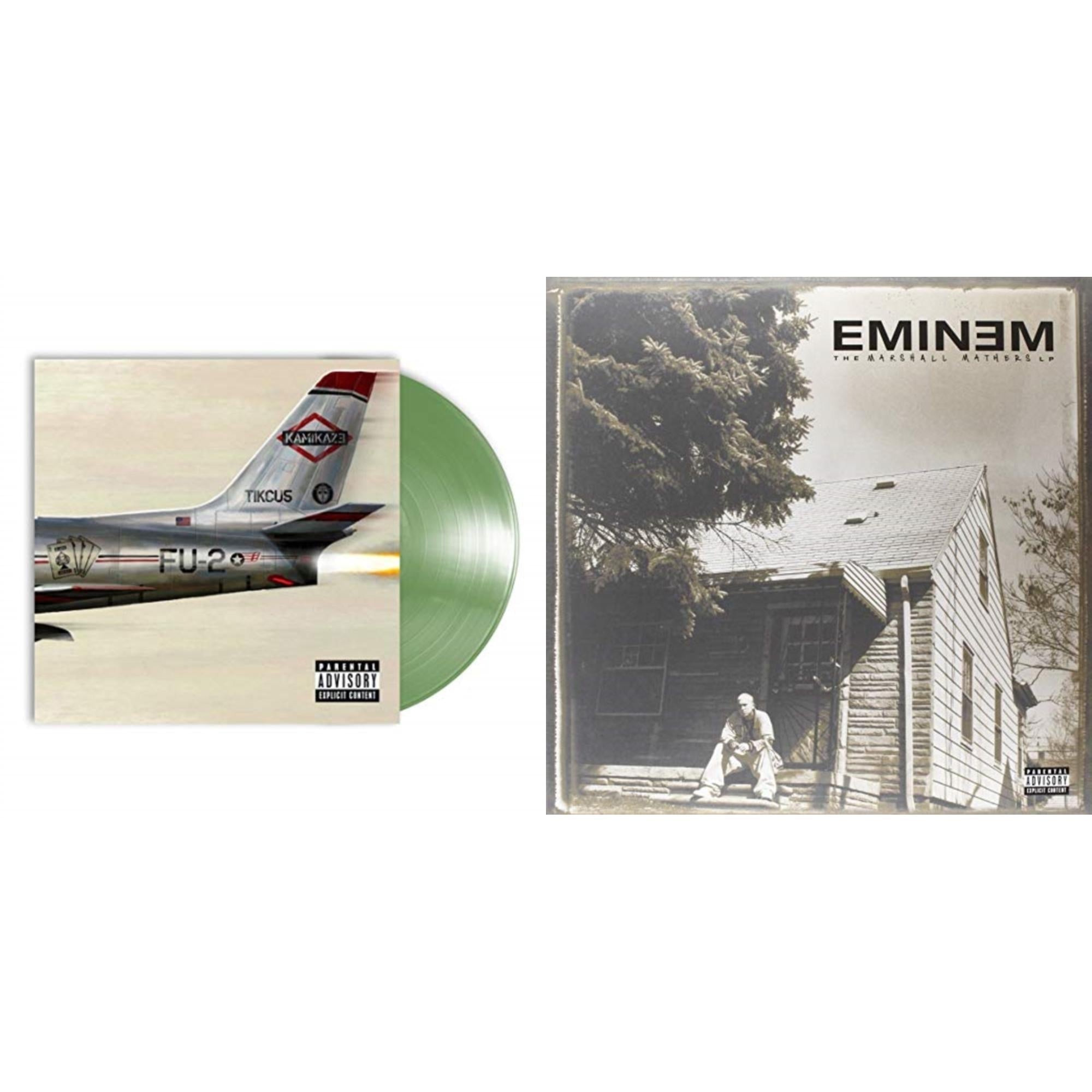 Kamikaze (Opaque Olive Green LP Vinyl/Gatefold Jacket) & Marshall Mathers LP