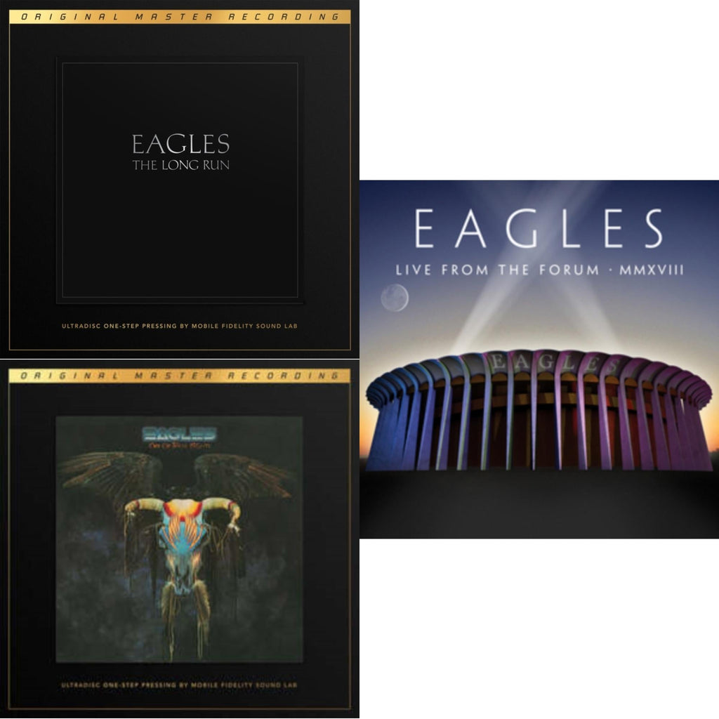 Live From The Forum Mmxviii (4LP/180G) & One Of These Nights (2LP/180G/45RPM Supervinyl Ultradisc One-Step/Original Masters/Limited/Numbered) & Long Run (2LP/180G/45RPM Audiophile Supervinyl Ultradisc One-Step/Original Masters/Limited/Numbered)