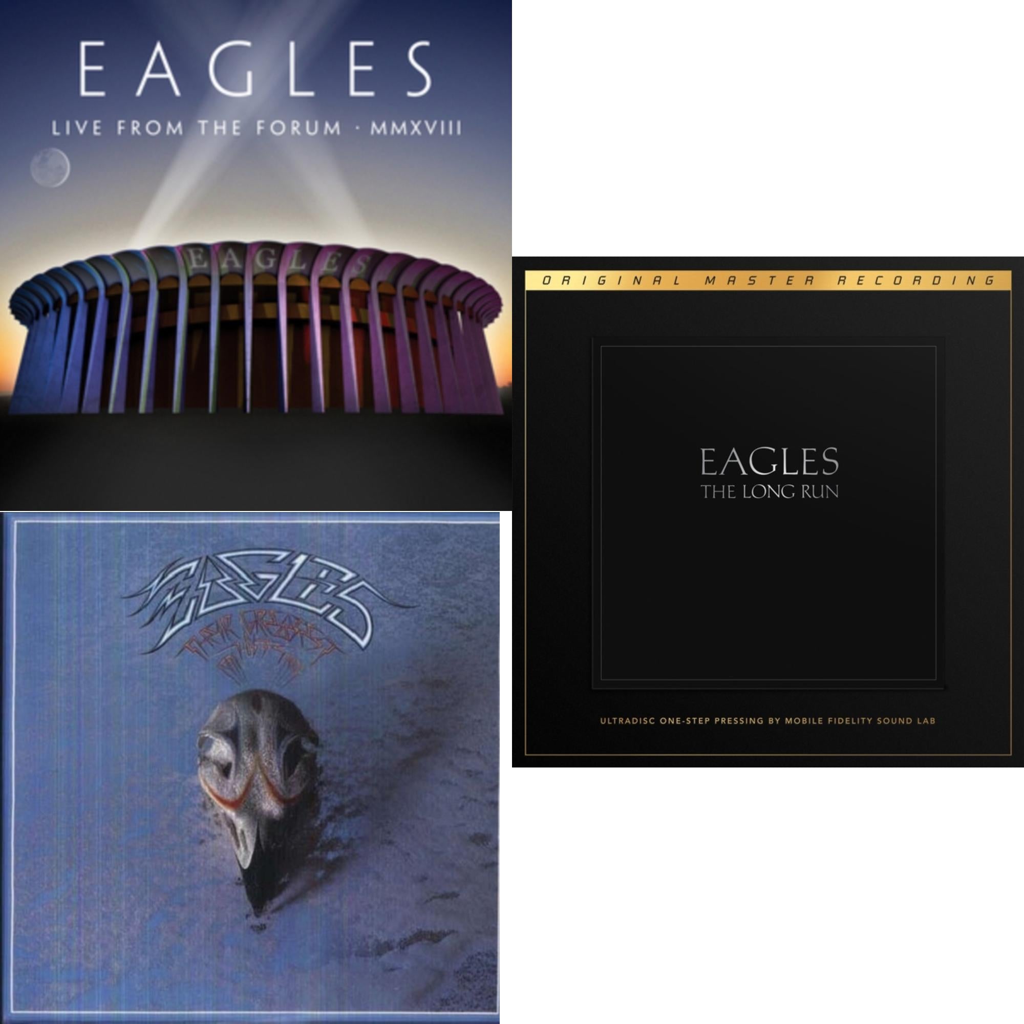 Their Greatest Hits 1971-1975 & Live From The Forum Mmxviii (4LP/180G) & Long Run (2LP/180G/45RPM Audiophile Supervinyl Ultradisc One-Step/Original Masters/Limited/Numbered)