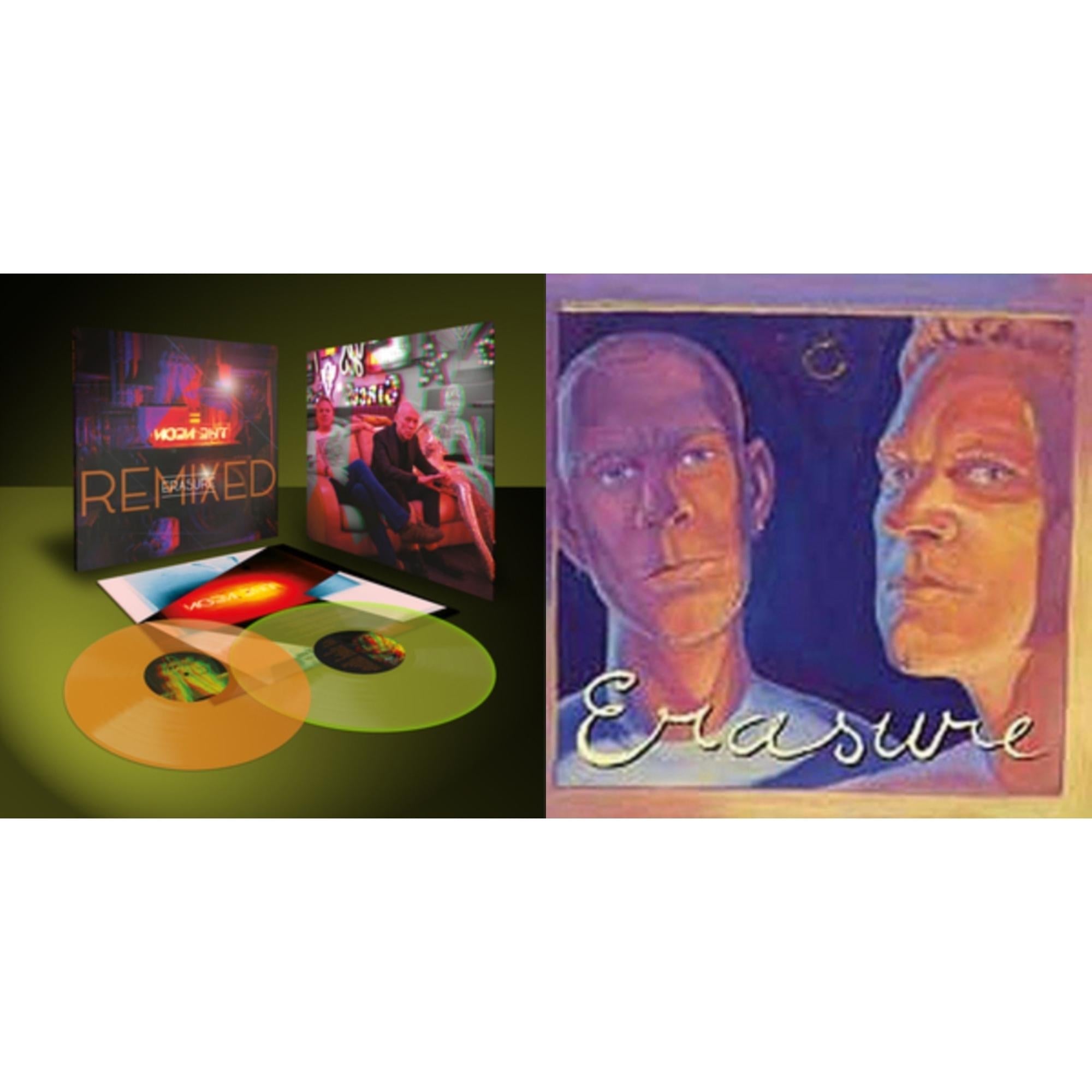 Erasure - Neon Remixed (2LP/Limited/Amber & Yellow Vinyl) & Erasure (180G)